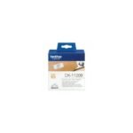 Rouleau d'étiquettes d'adresse DK-11209 Brother original – Noir sur blanc, 29 x 62 mm (Dk11209)
