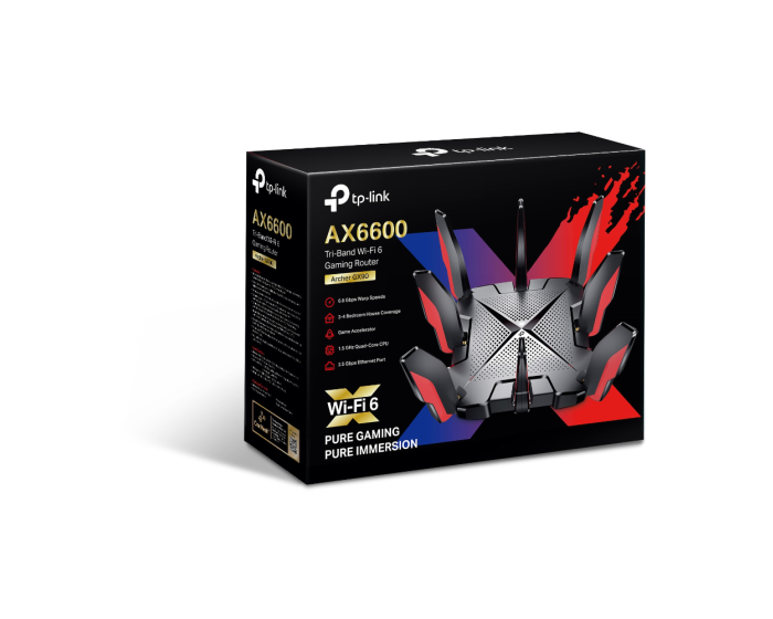 Routeur TP-Link Wi-Fi Archer GX90 AX6600 Tri-Band Wi-Fi 6 Gaming Router (ARCHERGX90) – Image 6