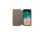 Etui folio APPLE à rabat en cuir pour smartphone iPhone X coloris au choix – Image 5