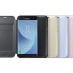 Étui à rabat noir Galaxy J5 2017