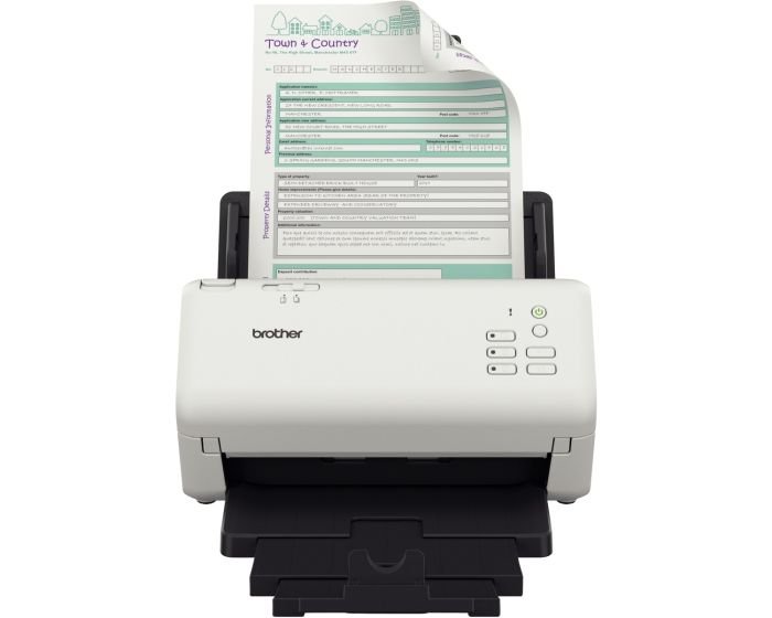 Scanner bureautique Brother ADS-4300W - 40 PPM 600 x 600 DPI 80 IPP – Image 3