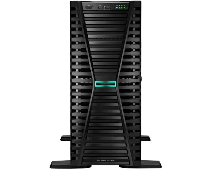 Serveur HPE ProLiant ML110G11 8SFF 3408U 32G SATA-VROC-S-RAID 2p-1GbE-BCM5720 1000w-Ti (P55639-421) – Image 3