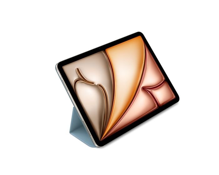 Smart Folio Apple pour iPad Air 11 pouces (M3, M2, 5ᵉ et 4ᵉ génération) – Coloris Denim, Sauge , Violet clair ou Charcoal Gray – Image 8