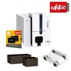 Solution Edikio Guest Flex de Evolis Type Simple Face qui imprime sur des Carte PVC Noir 0.76 MM – Image 3