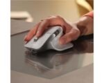 souris Droitier RF sans fil Logitech MX Master 3S Bluetooth Laser 8000 DPI PALE GRIS (910-006560) – Image 4