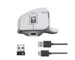 souris Droitier RF sans fil Logitech MX Master 3S Bluetooth Laser 8000 DPI PALE GRIS (910-006560) – Image 5
