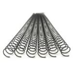 Spirale serpentin métallique 14 mm – Noir – Pas 4:1 – Boîte de 100 pièces – Image 2