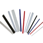 Boite de 100 baguettes spirales plastiques DSB pour reliure A4 12 mm Coloris au choix