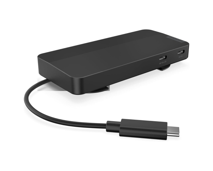 Station d'accueil Lenovo de voyage USB-C pour deux écrans - avec adaptateur (40B90100EU) – Image 8