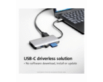 Station d'accueil USB-C Kensington 8-en-1 mobile UH1400P - 4K, 85W (K33820WW) – Image 4