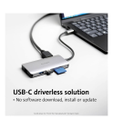 Station d'accueil USB-C Kensington 8-en-1 mobile UH1400P - 4K, 85W (K33820WW) – Image 2