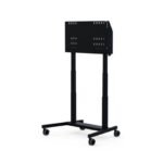 Support mobile électrique i3LYFT 86” pour écran tactile – Réglage en hauteur + Roulettes verrouillables