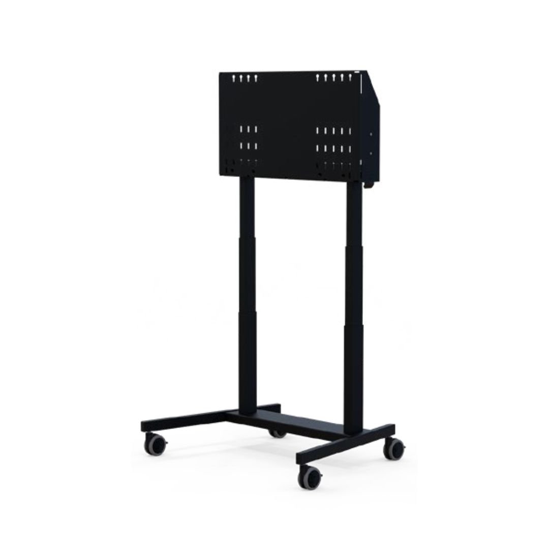 Support mobile électrique i3LYFT 86” pour écran tactile – Réglage en hauteur + Roulettes verrouillables – Image 1