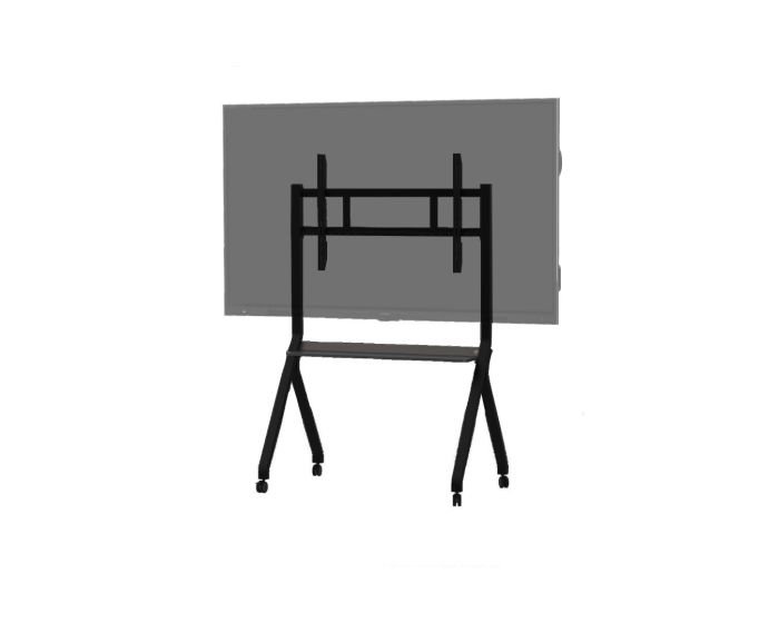 Support mobile i3FLEX – Pied réglable et ergonomique pour écran interactif i3TOUCH (55" à 105") – Image 2