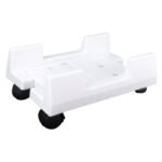 Support MTEC pour unité centrale en plastique avec roulettes – Image 2