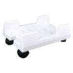 Support MTEC pour unité centrale en plastique avec roulettes