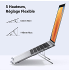 Support Ordinateur Portable Ugreen Aluminium Ventilé 8 à 17,3 Pouces (40289) – Image 8
