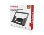 Support Promate Deskmate-5 pour ordinateur portable jusqu’à 17’’ réglable à plusieurs niveaux – Image 2