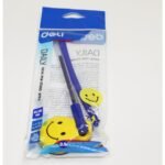 BOITE DE 24 STYLOS SUR SOCLE DELI-E6793 0,5 mm coloris au choix