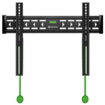 Support TV mural fixe FM6 pour des écrans de 43 à 85 pouces Noir