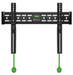 Support TV mural fixe FM6 pour des écrans de 43 à 85 pouces Noir