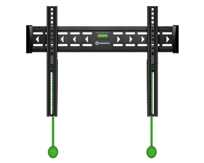 Support TV mural fixe FM6 pour des écrans de 43 à 85 pouces Noir – Image 7