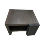 Table basse MATRIX 60 x 60 cm african wallnut