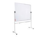 Tableau blanc double face 120x200 cm + Support mobile blanc Rocada M-T-ST-2101 avec 4 roulettes – Image 7
