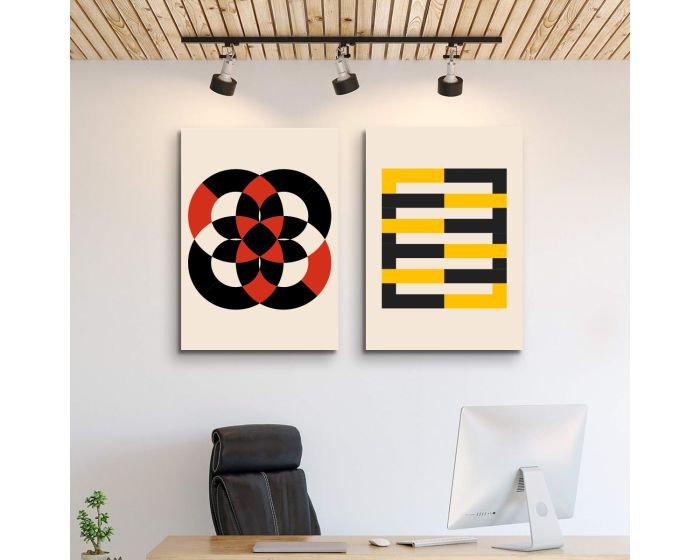 Tableau décoratif art Diversity L60 x H90 cm x2 Premium - intérieur art design , décoration espace pro – Image 4