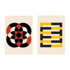 Tableau décoratif art Diversity L60 x H90 cm x2 Premium - intérieur art design , décoration espace pro – Image 3