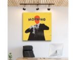 Tableau décoratif Art Morning L60 x H60 cm Premium - intérieur design , décoration espace pro – Image 4