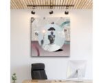 Tableau décoratif art Problem solving L60 x H60 cm Premium - intérieur art design , décoration espace pro – Image 2