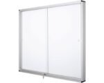 Tableau vitrine d'affichage fond magnétique et portes coulissantes Bi-Office Exhibit 1324 X 967 mm (18xA4) – Image 4