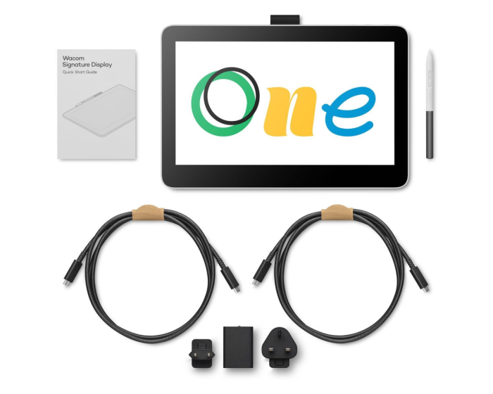 Tablette Graphique Wacom One 12 : Tablette Graphique avec écran 16" Full HD  (DTC121W0B) – Image 7