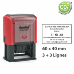 Dateur printy TRODAT 4727 format empreinte 60x40 6 lignes – Image 4