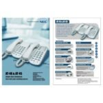 Téléphone Analogique NEC AT40 – Monoligne – 3 Sonneries – Mute – Fixation Murale