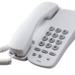 Téléphone Analogique NEC AT40 – Monoligne – 3 Sonneries – Mute – Fixation Murale – Image 3