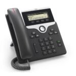 Téléphone IP Filaire Professionnel Cisco CP-7811-K9 Reconditionné – avec écran graphique, 4 touches programmables et haut-parleur Full Duplex