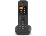 Téléphone sans fil Gigaset C575A Solo DECT Noir (4250366861692)