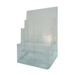 porte document Mural acrylic A4 en plexiglas 3 Niveaux